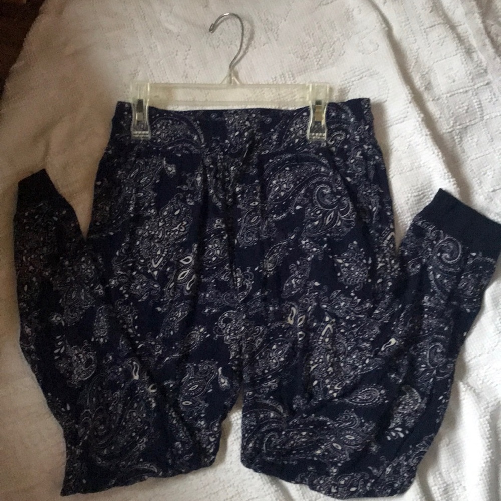 Navy joggers